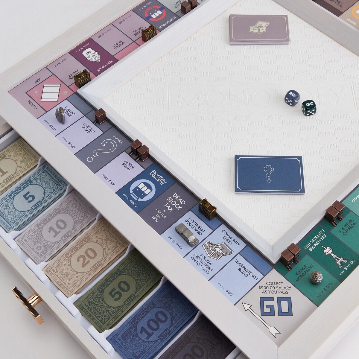 KITH Limited Edition Monopoly Board Kithmas 2021 By Winning