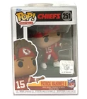 Funko Pop! NFL Football KC Chiefs Patrick Mahomes II #251 with Chalice Protector