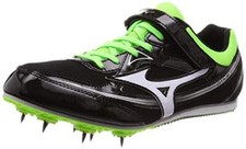 Mizuno CITIUS WING 2 Track Field Long Jump Shoes U1GA1925 Black White Green US10