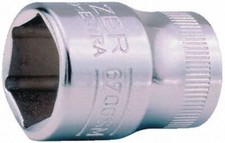 1 x Bahco 0.3125in Bi-Hex Socket With 1/4 in Drive, Length 50.6 mm