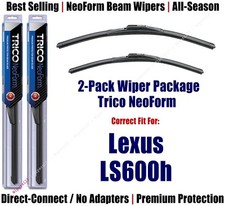 2pk Super-Premium NeoForm Wipers fit 2008-2016 Lexus LS600h 16240/170