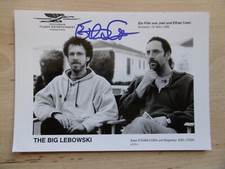 Ethan Coen director autograph signed 13x18 cm picture B/W "The Big Lebowski"