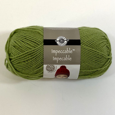 Loops and Threads Yarn Impeccable Color# 01222 Fern 4.5oz Skein