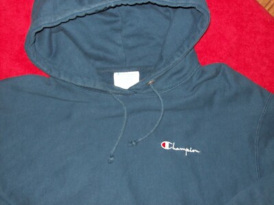 Vintage Champion Reverse weave Heavy blue Hoodie SZ-XL | eBay Vintage Champion Reverse weave Heavy blue Hoodie SZ-XL | eBay