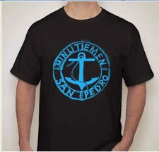 THE MINUTEMEN SAN PEDRO Punk rock hardcore thrash band T shirt