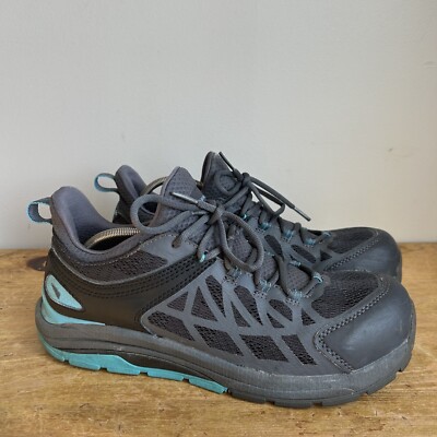 Red Wing Cooltech Steel Toe Work Safety Shoe Women 10 B Gray