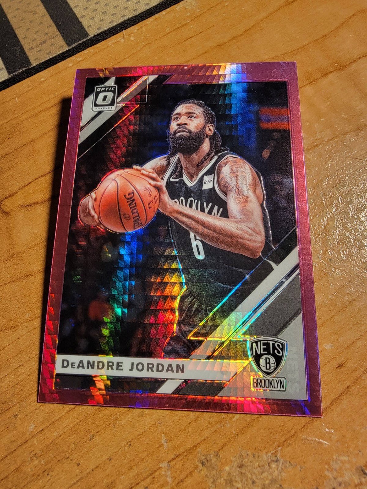 2019-20 Panini Donruss Optic - Pink Hyper Prizm #132 DeAndre Jordan