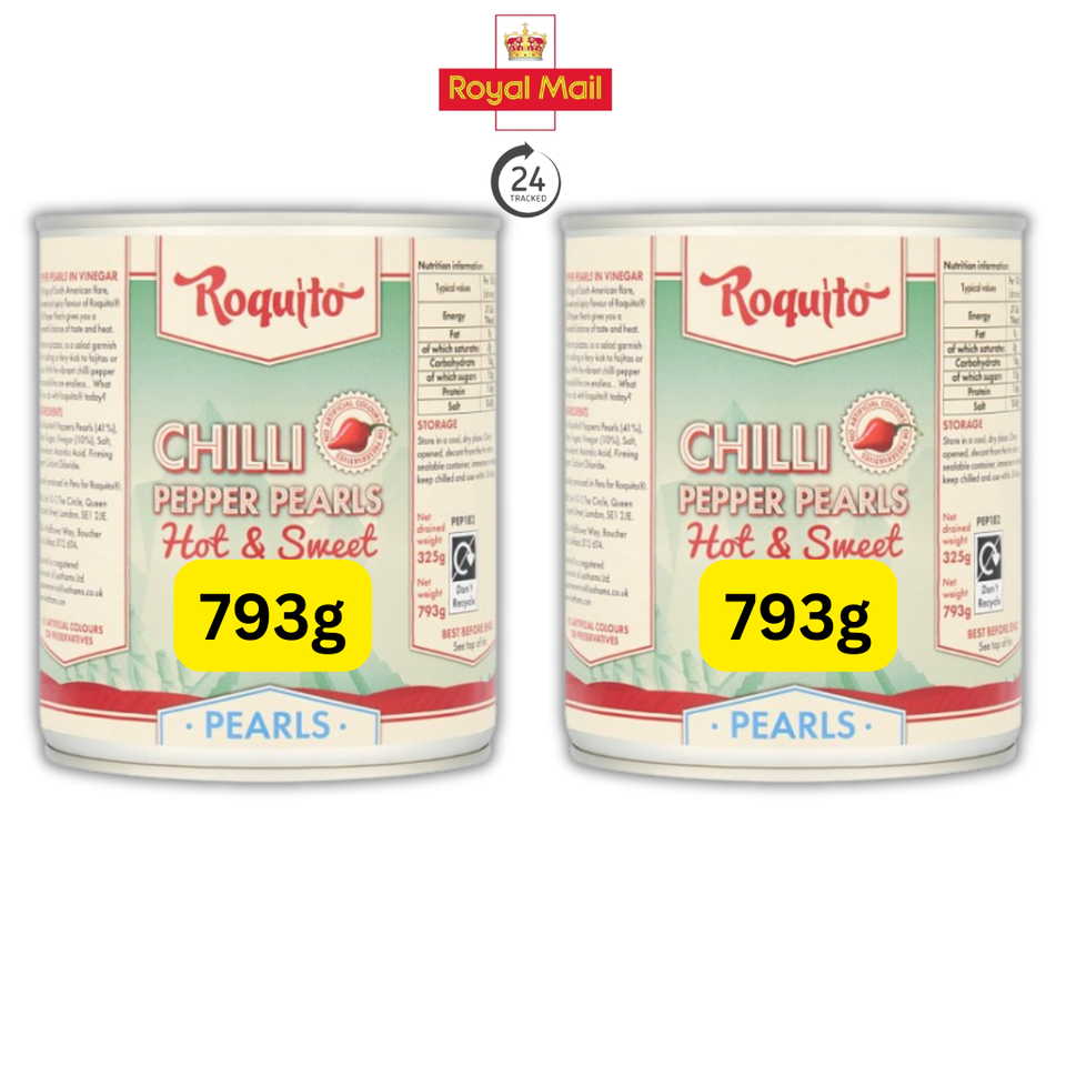 Roquito Hot & Sweet Chilli Pepper Pearls 793g LONG EXPIRY DATES UK eBay