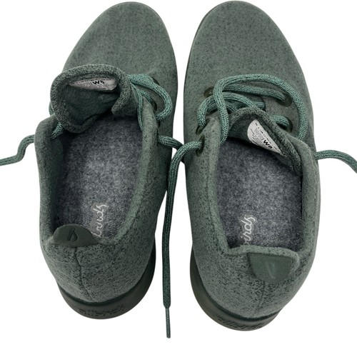 Allbirds Wool Runners WR Womens Comfort Shoes Sneakers Size 8 Green Warm Lace Up - Picture 6 of 7