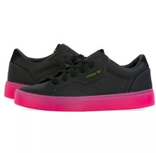 adidas sleek black pink