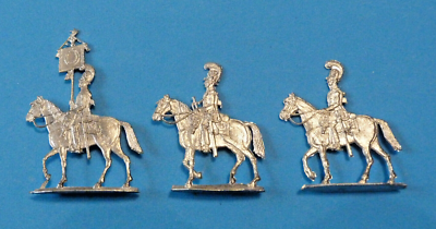 Plats d'étain 15 soldats avec casque à chenille - Flat tin - Zinnflachfiguren