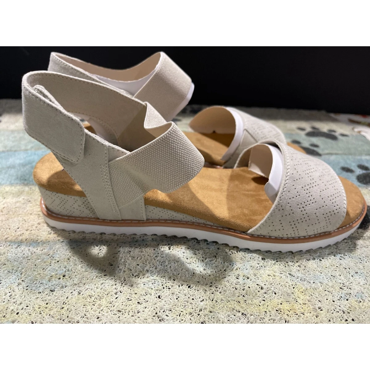  Women's Desert Kiss-Stretch Quarter Strap Sandal Flat Women  Shoes casualsparkltennis Shoes New Sneakers 2024 Sneaker Slippers Shoes for  Women Sandals : 服裝，鞋子和珠寶