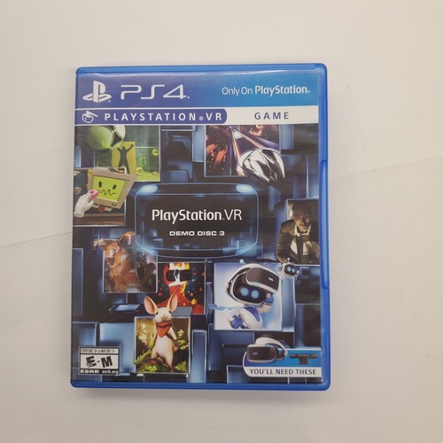 PlayStation VR Demo Disc 3 Sony PlayStation 4 PS4 Game Free Fast