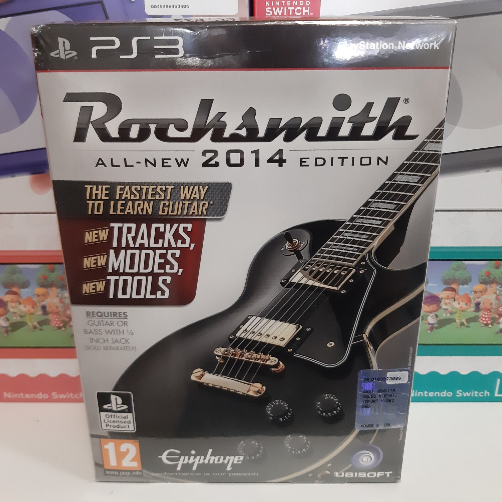 Rocksmith - All-New 2014 Edition (Cavo INCLUSO) PS3 NUOVO SIGILLATO