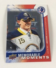 2015-16 Upper Deck Hockey Memorable Moments Jack Eichel (LB02)