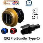 QR2 Pro Bundle Inc Côté roue + Base Côté pour Fanatec GT DD Pro CSL DD