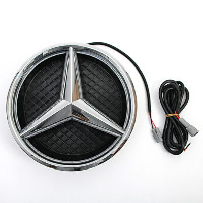 Front Grill LED Star Emblem Fit for 2011-18 Mercedes-Benz Illuminated Star Badge