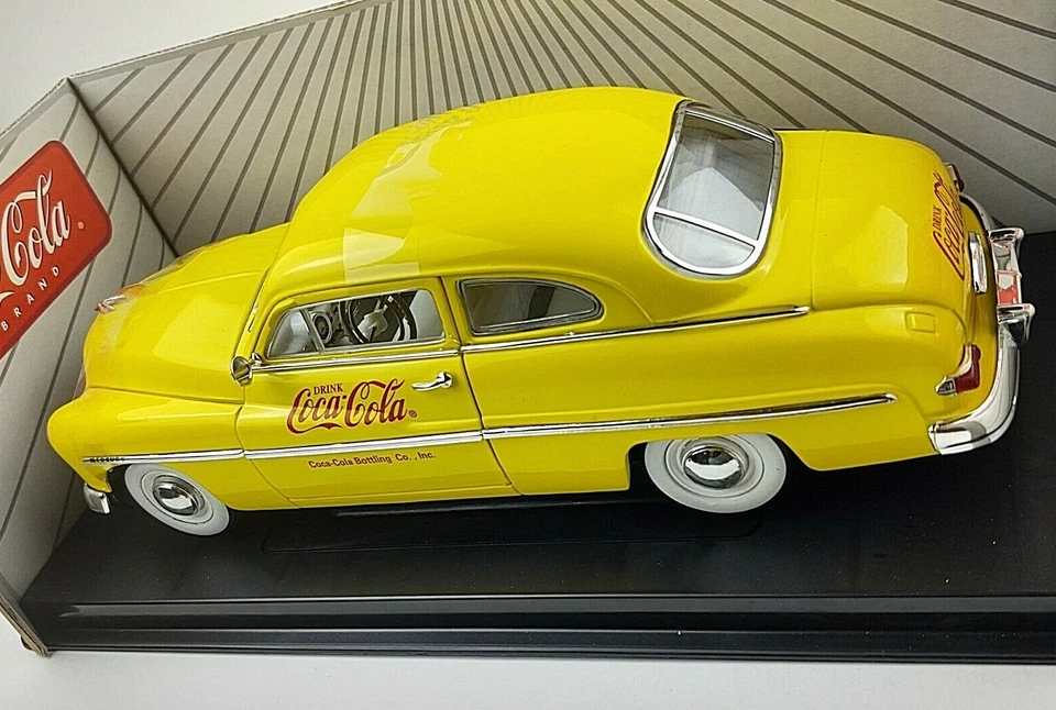 Johnny White Lightning `49 Mercury Coupe White Rims / interior Coca Cola  kk - Image 3 of 4