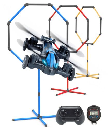 flyde over kobling Devise Racing RC Drone & Obstacle Course Kit with 3 Hoop Sizes & Stopwatch Gift  for Kid 840075667391 | eBay