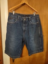 FUBU The Collection Denim Shorts Sz 38 Mens Vintage