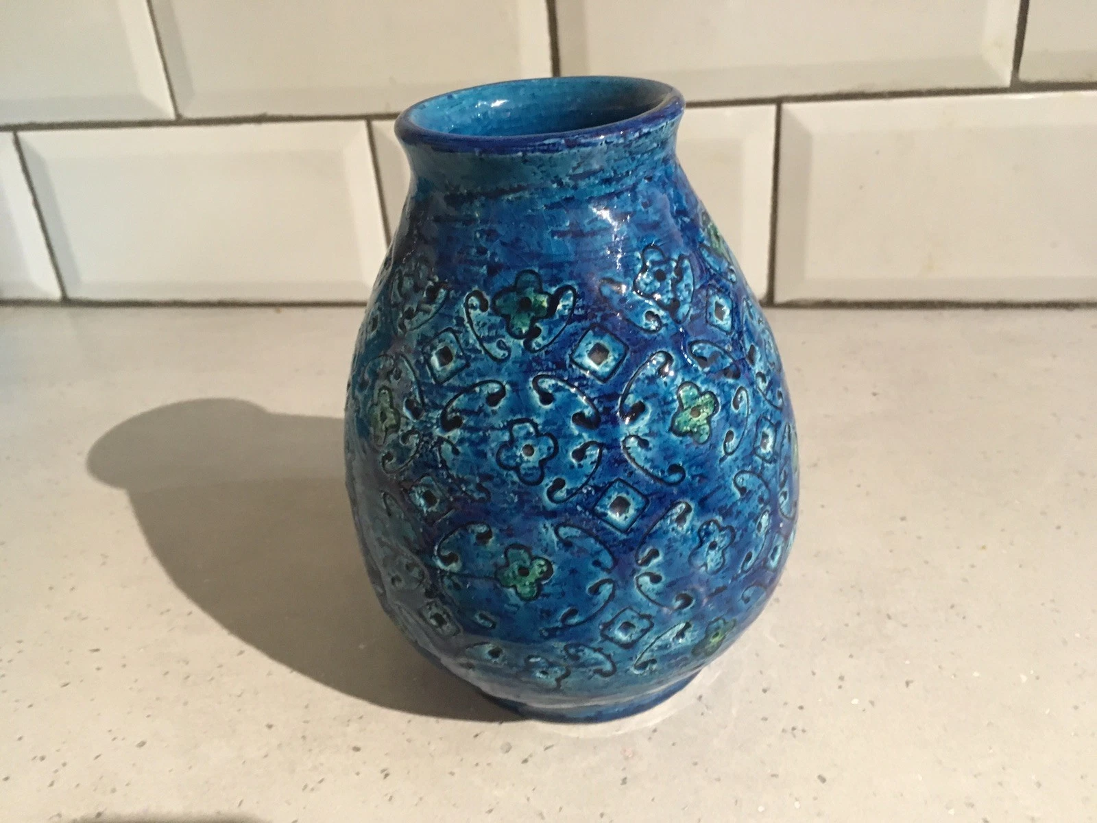 Blue Vase Morocco Style