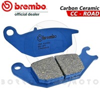 BremsbelÄGe Hintere Brembo Blau Carbon Ceramic Honda XLV 125 Varadero 2006