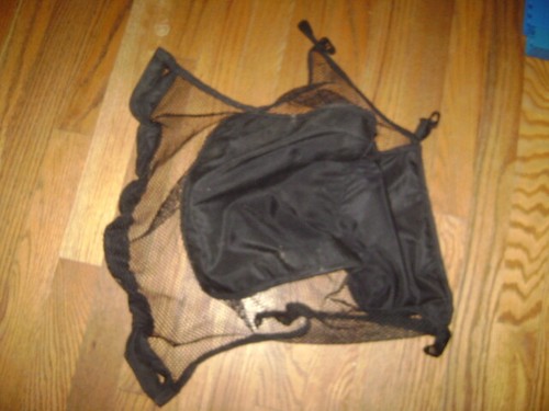 COMBI Cosmo DX EX Single STROLLER BASKET Black Replacement Part - Picture 6 of 6