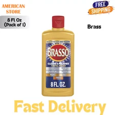 Brasso-2660089334 Multi-Purpose Metal Polish, 8 FL Oz (Pack of 1) ...