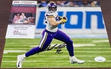 Kyle Rudolph Signed Autographed 8x10 Photo Minnesota Vikings JSA