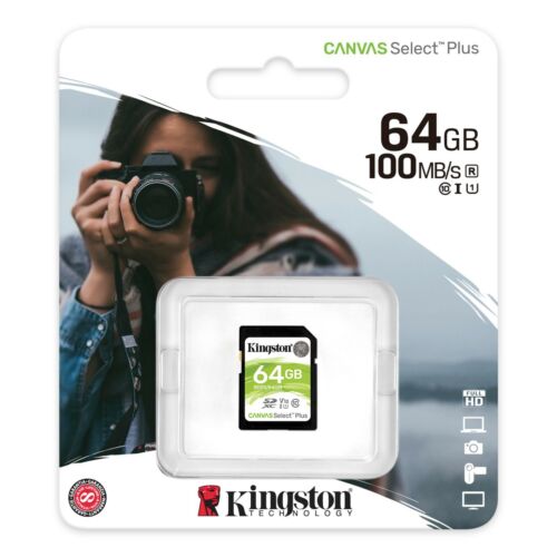 Scheda di memoria SDXC 64 GB per fotocamera digitale Panasonic Lumix DMC-TZ100 - Foto 1 di 3