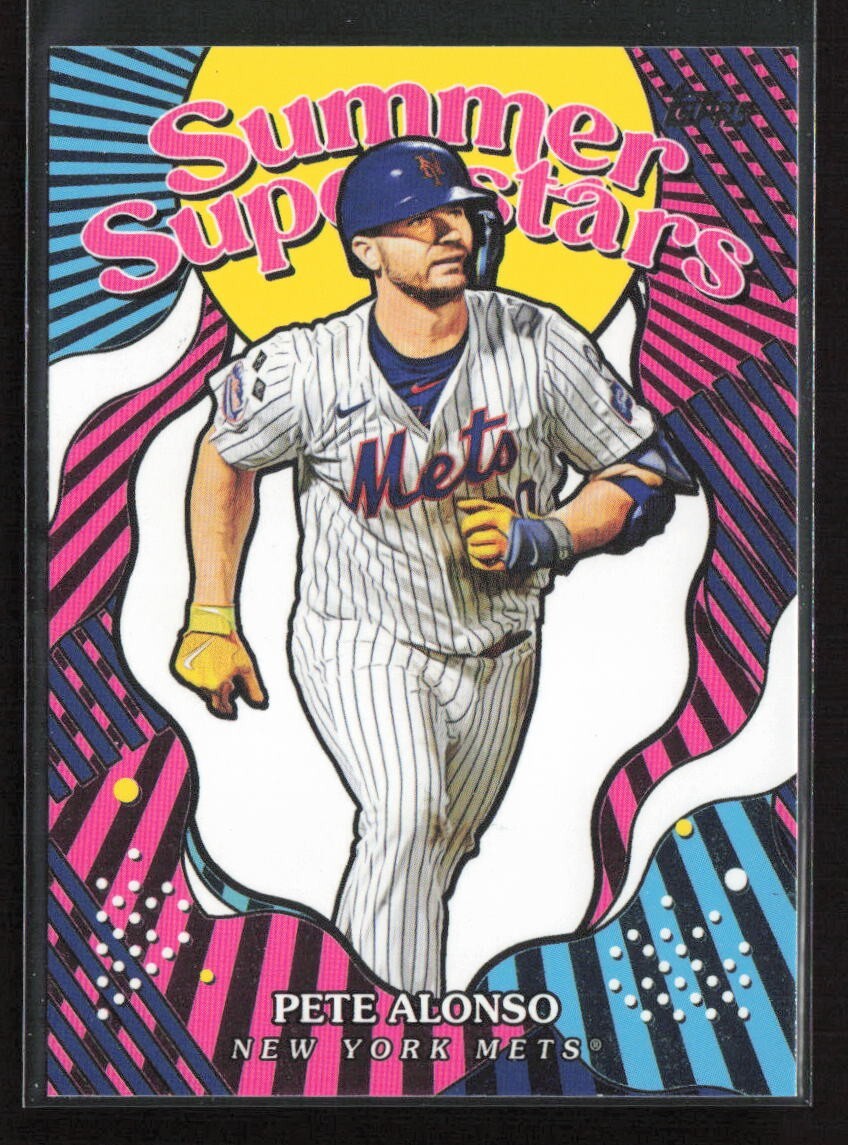 2025 Topps Series 2 Summer Superstars SS-26 Pete Alonso New York