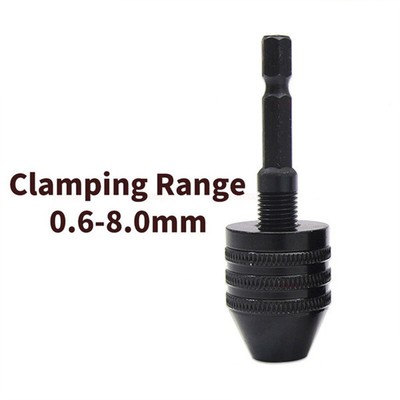 1PC Mini Drill Keyless Screwdriver Impact Driver Adaptor Electric Micro Motor 