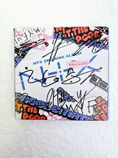NTX Hold X Signed Promo Album Autographed 2nd Mini Peak Time Kpop [US SELLER]