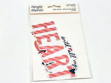 SIMPLE STORIES WITH ALL MY HEART PAGE PIECES