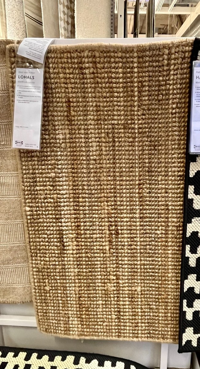 Brand New IKEA LOHALS Natural Door Mat 60x90 cm (2 ' 0 