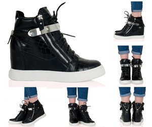 scarpe ginnastica con zeppa nascosta