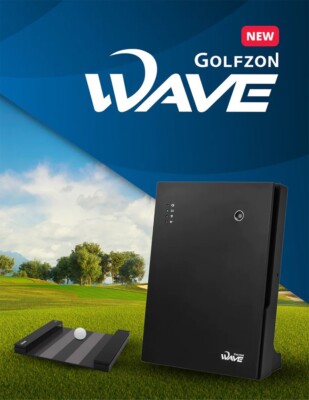 Golfzon Wave Launch Monitor Golf Simulator Putting Simulator 2023