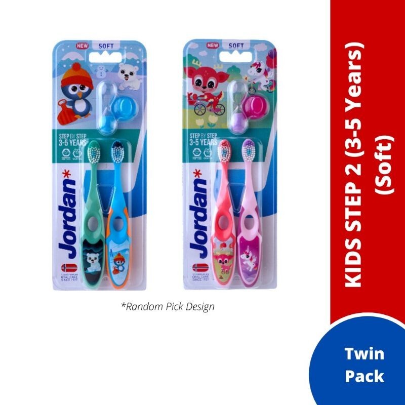 Toothbrush Jordan Toothbrush kid - twin pack