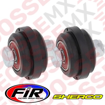 SHERCO SE-R250/SE-R300 TANNE OBERE & UNTERE KETTENROLLEN PAAR SET 2014-2023