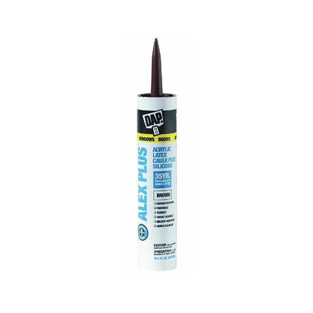 Dap 18118 10.1oz. Alex Plus Slate Gray Acrylic Latex Caulk Quantity