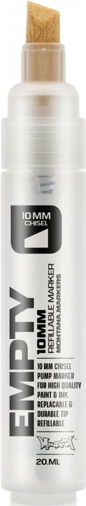 Montana Black Empty Marker 10mm Chisel