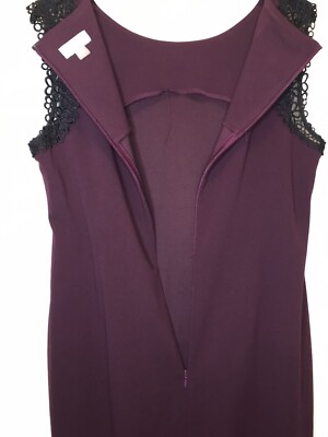Calvin Klein Size 14 Purple Lace Embroidery Short Sleeve Women's Sheath Dress | eBay Calvin Klein Size 14 Purple Lace Embroidery Short Sleeve Women's Sheath Dress | eBay