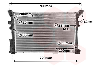 KüHler WasserküHler Passend FüR Mercedes B-Klasse A-Klasse W246 W242 W176 X156-image