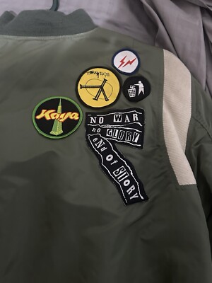 Stussy x Alpha Fragment 25th Anniversary Ma-1 L W62cm/L69cm JAPAN