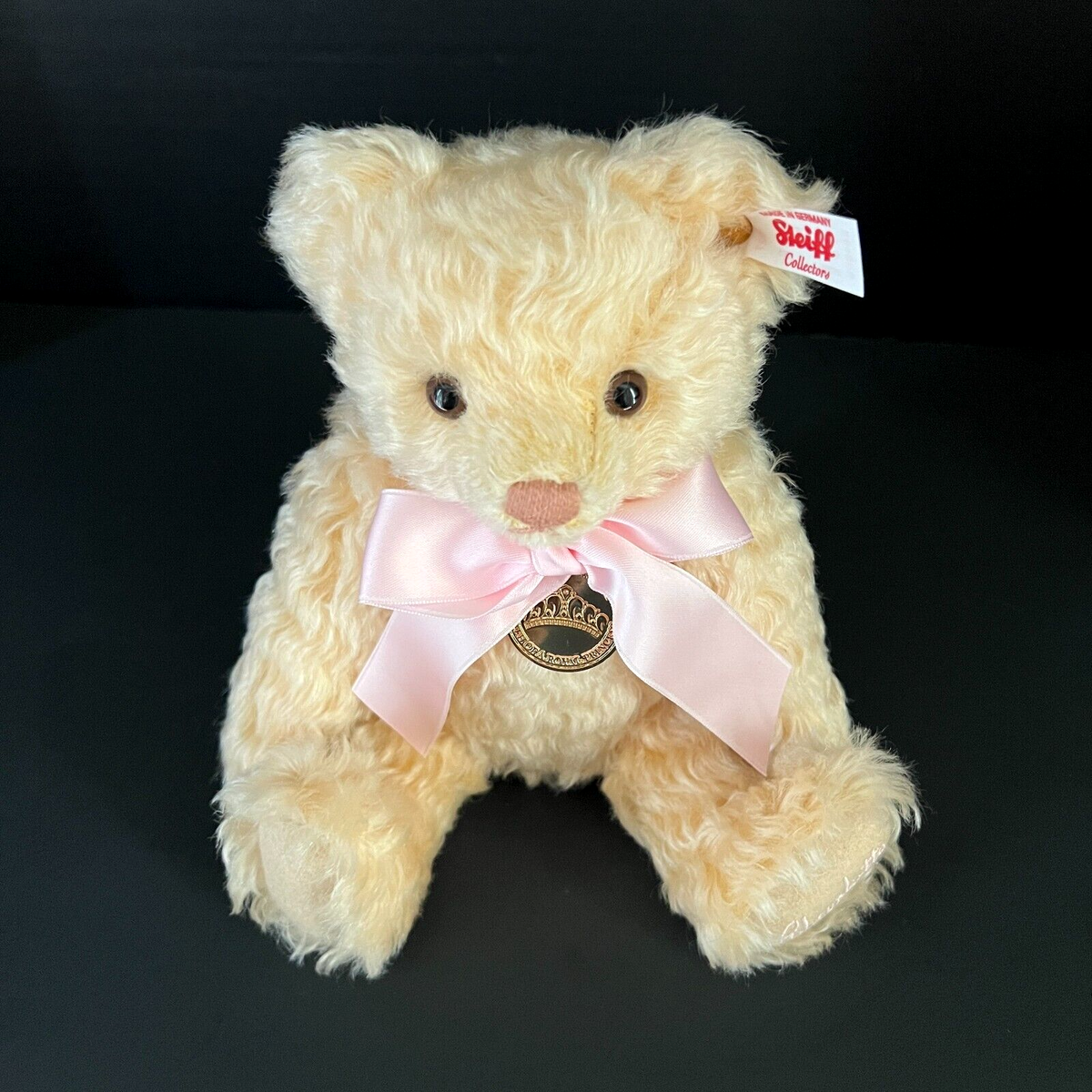 Steiff Princess Charlotte Royal Baby Mohair Teddy Bear Jointed