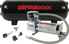 Airmaxxx 400 Chrome Air Compressor 3 Gallon Air Tank Drain 120 On 150 Off Switch