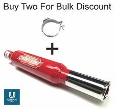 Cherry Bomb Universal Performance Exhaust Back Box fits Skoda Uni + Bracket