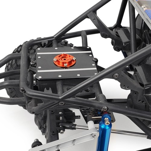 RC Truck Receiver Box Upper Cover Shell Case For Wraith RR10 90048 CNC Metal - Picture 8 of 9