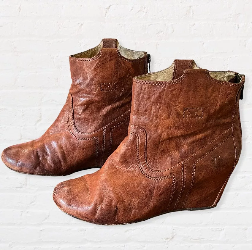 Carson top wedge bootie