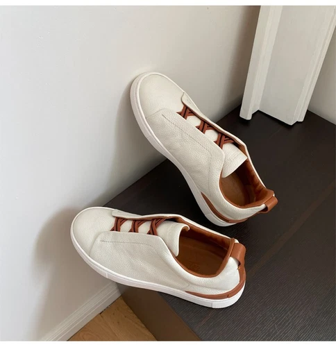Sneakers uomo pelle traspirante taglia 39-45 - Foto 19 di 30